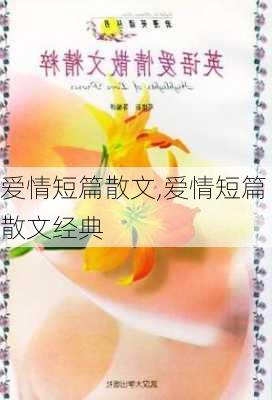 爱情短篇散文,爱情短篇散文经典