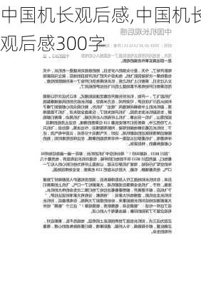 中国机长观后感,中国机长观后感300字