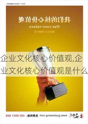 企业文化核心价值观,企业文化核心价值观是什么