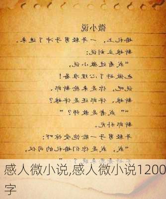 感人微小说,感人微小说1200字