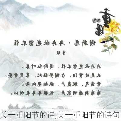 关于重阳节的诗,关于重阳节的诗句