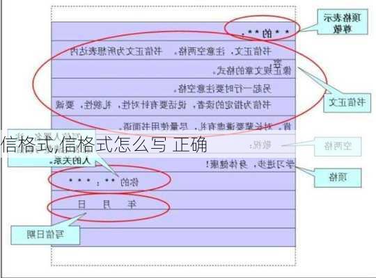 信格式,信格式怎么写 正确