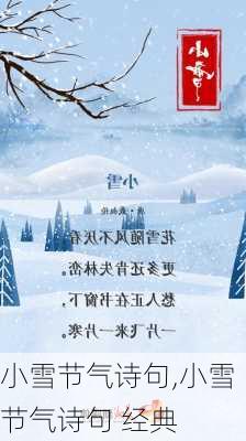 小雪节气诗句,小雪节气诗句 经典