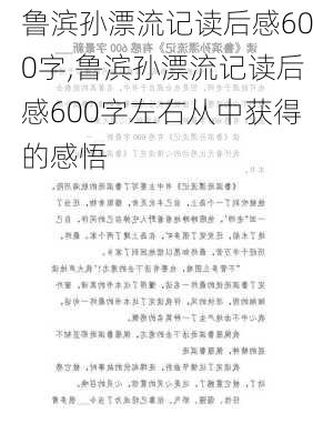 鲁滨孙漂流记读后感600字,鲁滨孙漂流记读后感600字左右从中获得的感悟