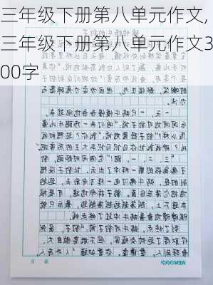 三年级下册第八单元作文,三年级下册第八单元作文300字