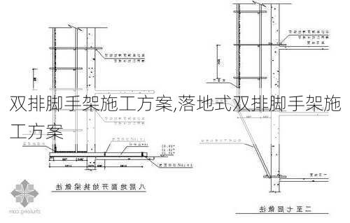 双排脚手架施工方案,落地式双排脚手架施工方案