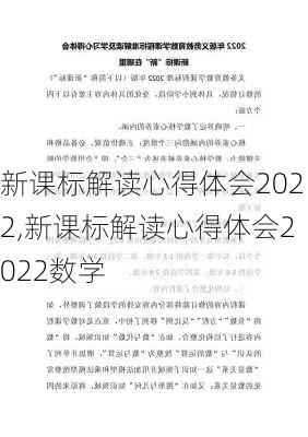 新课标解读心得体会2022,新课标解读心得体会2022数学